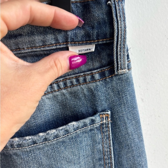 Mother Denim The Cheeky Twice as Nice Straight leg Jeans 27 minimalist classic - Picture 7 of 13